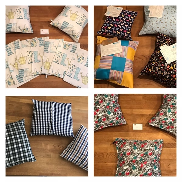 Colourful handmade Comfort Cushions